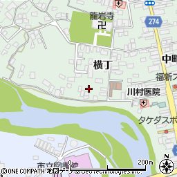 岩手県二戸市福岡横丁30-3周辺の地図