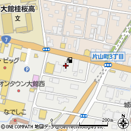秋田県大館市根下戸新町15周辺の地図