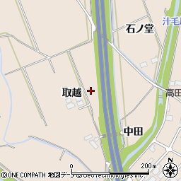 東北自動車道周辺の地図