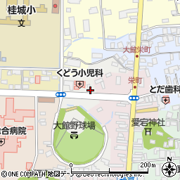 秋田県大館市土飛山下周辺の地図