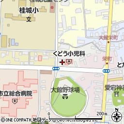 秋田県大館市土飛山下26-1周辺の地図