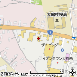 秋田県大館市根下戸新町32-4周辺の地図