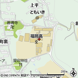 岩手県立福岡高等学校周辺の地図