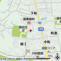 岩手県二戸市福岡横丁1周辺の地図