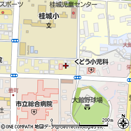 菱明三菱電機機器販売株式会社　大館駐在所周辺の地図