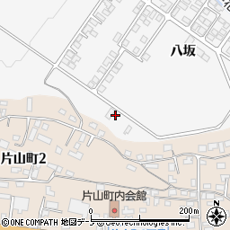 秋田県大館市片山八坂81周辺の地図
