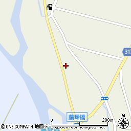 秋田県藤里町（山本郡）藤琴（町尻）周辺の地図