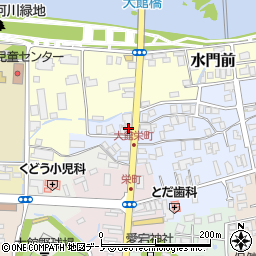 三浦屋周辺の地図