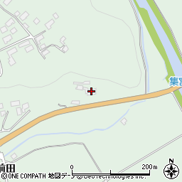 秋田県鹿角市十和田大湯村下タ44周辺の地図