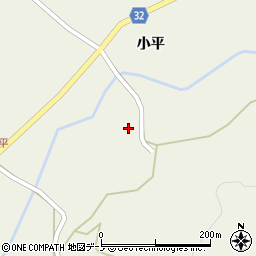 岩手県二戸市上斗米橋場周辺の地図