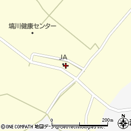 秋田やまもと農業協同組合八峰支店周辺の地図