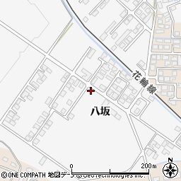 秋田県大館市片山八坂25-20周辺の地図