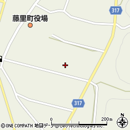 秋田県山本郡藤里町藤琴家の後周辺の地図