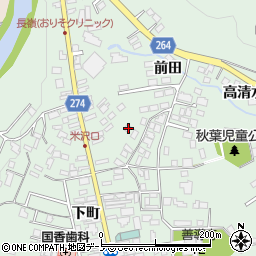 岩手県二戸市福岡田町37-9周辺の地図