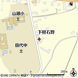 秋田県大館市岩瀬下軽石野17周辺の地図