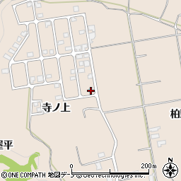 秋田県鹿角市十和田毛馬内湯坂周辺の地図
