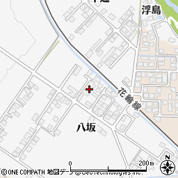 秋田県大館市片山八坂15周辺の地図