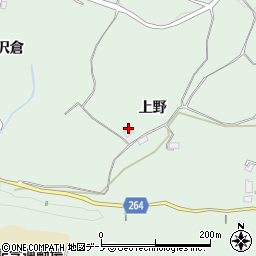 岩手県二戸市福岡上野周辺の地図