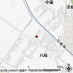 秋田県大館市片山八坂18-6周辺の地図