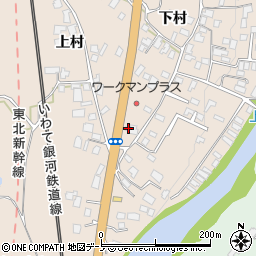 株式会社小田島　二戸支店周辺の地図