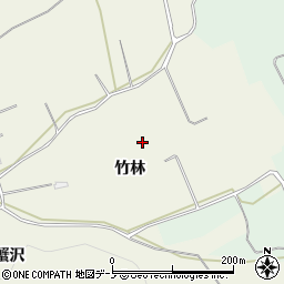 秋田県鹿角市十和田岡田竹林11周辺の地図