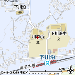 大館市立川口小学校周辺の地図