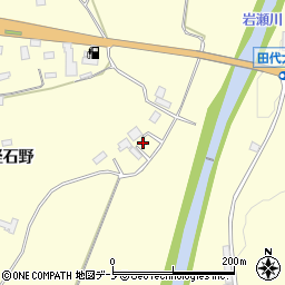 秋田県大館市岩瀬（下岩瀬家下）周辺の地図