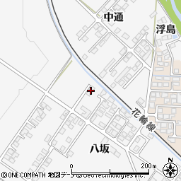 秋田県大館市片山八坂18周辺の地図