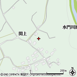 秋田県鹿角市十和田大湯（関上）周辺の地図