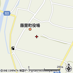 藤里町役場　町総合開発センター周辺の地図