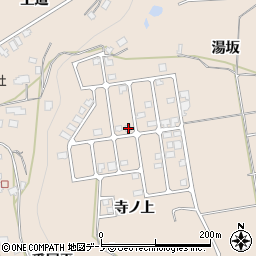秋田県鹿角市十和田毛馬内寺ノ上33-53周辺の地図