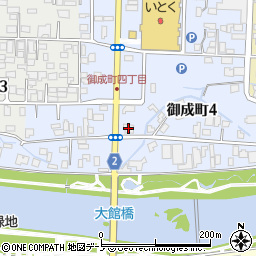 ＢＭＳ大館周辺の地図