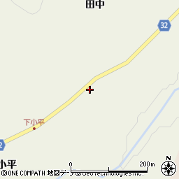 岩手県二戸市上斗米小平19周辺の地図