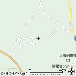 岩手県九戸郡洋野町大野第６地割周辺の地図