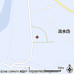 藤里町農畜産物処理加工センター周辺の地図
