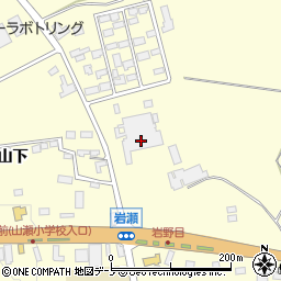 秋田県大館市岩瀬上軽石野38-1周辺の地図