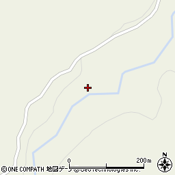 岩手県二戸市上斗米中沢34周辺の地図