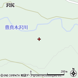 秋田県鹿角市十和田大湯上ミ大屋布周辺の地図