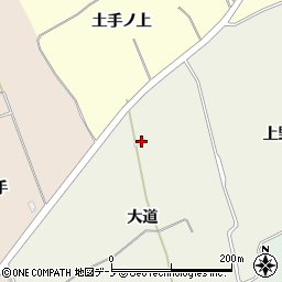 秋田県鹿角市十和田岡田大道39周辺の地図