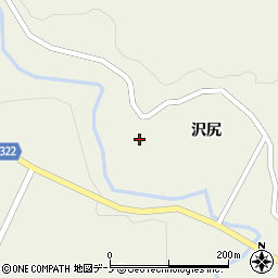 秋田県山本郡藤里町藤琴石川原平28周辺の地図