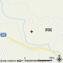 秋田県藤里町（山本郡）藤琴（石川原平）周辺の地図