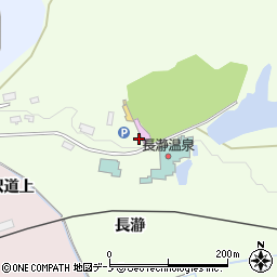 長瀞温泉周辺の地図