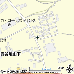 秋田県大館市岩瀬上軽石野38-30周辺の地図