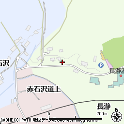 秋田県大館市沼館長瀞59周辺の地図
