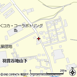 秋田県大館市岩瀬上軽石野41周辺の地図
