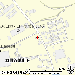 秋田県大館市岩瀬上軽石野43周辺の地図