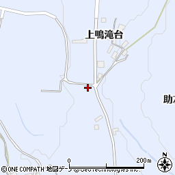 秋田県大館市川口下鳴滝台周辺の地図