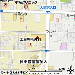 ケーズデンキ大館店周辺の地図