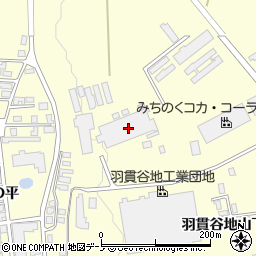 秋田県大館市岩瀬羽貫谷地山下1周辺の地図