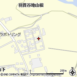 秋田県大館市岩瀬上軽石野38-53周辺の地図